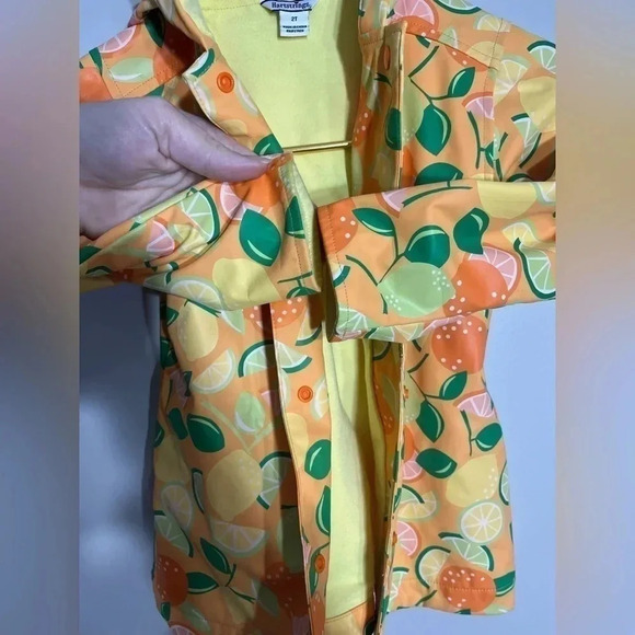 Hartstrings Citrus Raincoat Size 2T - Picture 3 of 5
